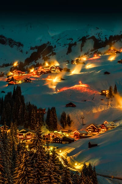 Le ski en groupe Le ski en groupe