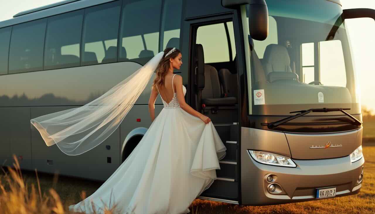 Un bus pour son mariage une idée géniale pour une journée inoubliable